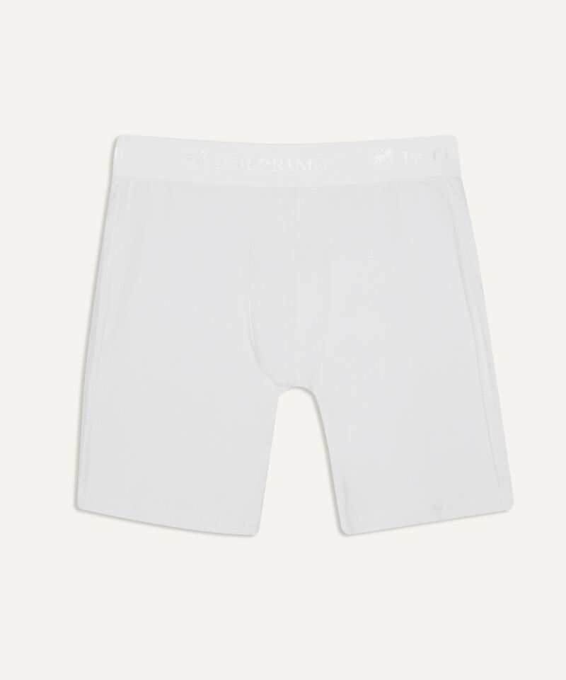 Boxer Para Hombre De Diseño Largo En Lycra-Algodón